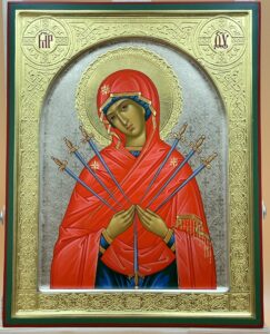 Богородица «Семистрельная» Образец 14 Михайловка